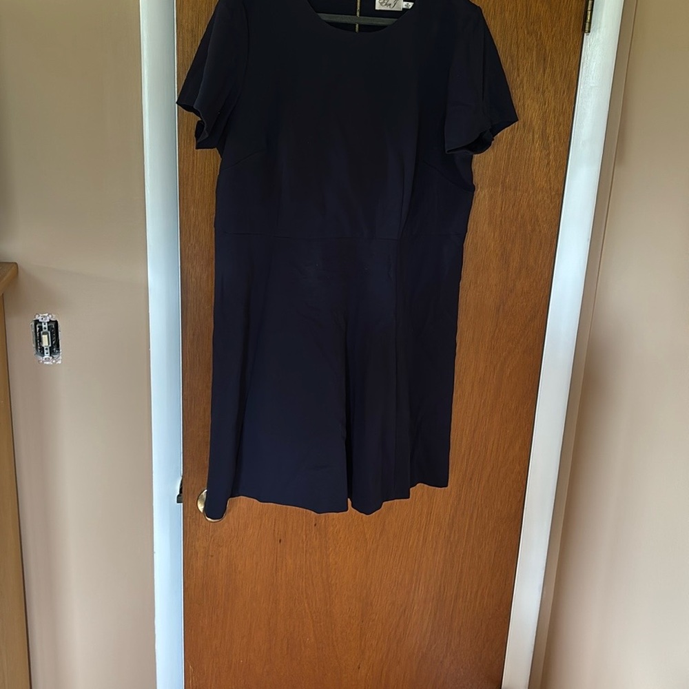 Elegant Navy Midnight Blue Dress